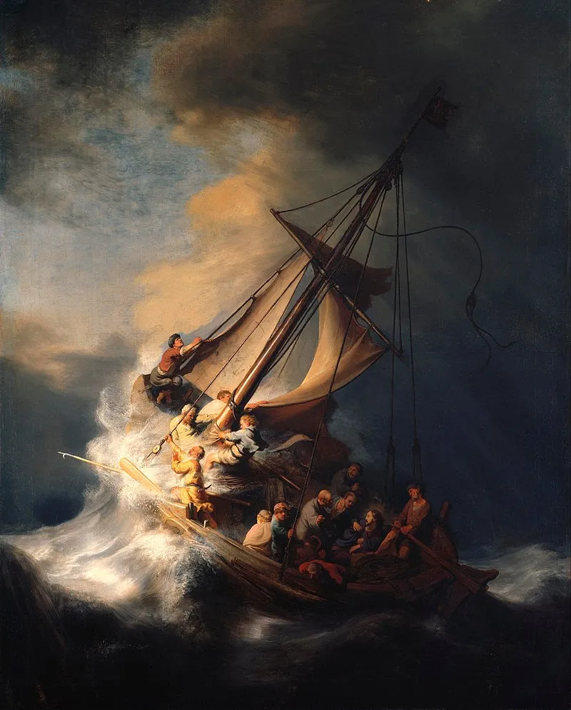 The Storm on the Sea of Galilee — Rembrandt