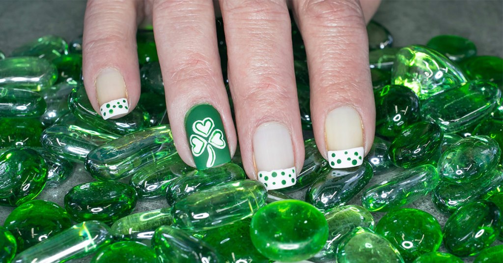 Green manicures are something Americans do to celebrate St. Patrick the evangelist.